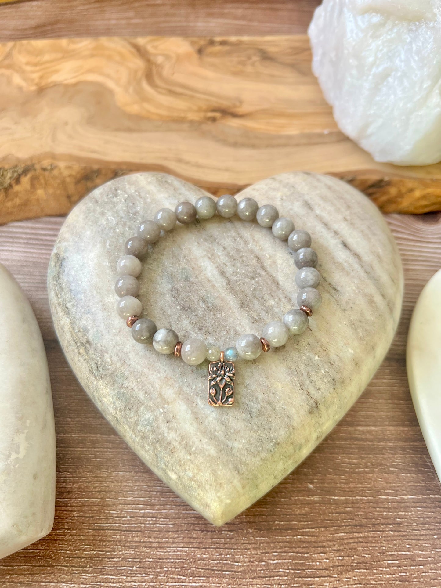 Copper lotus~ grey