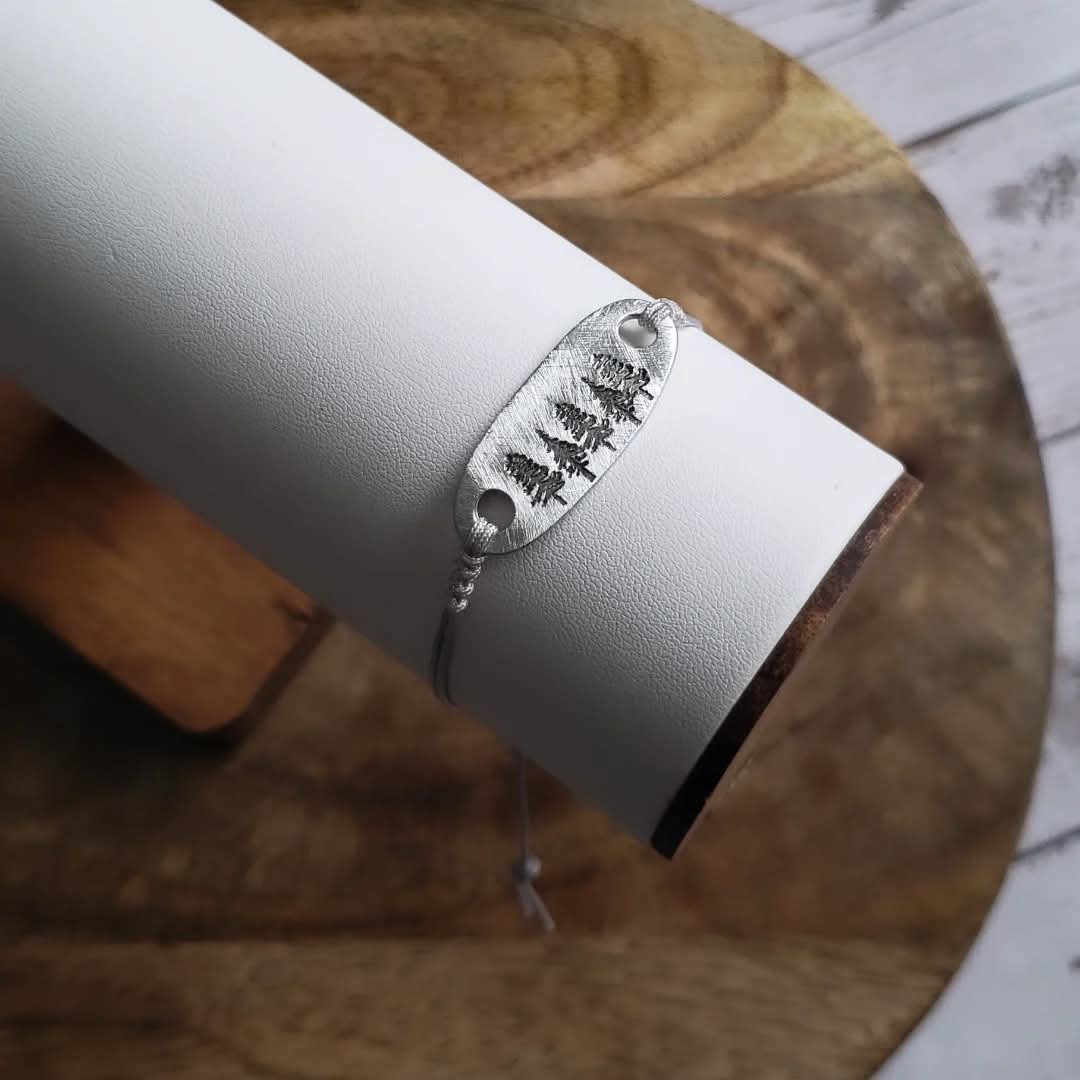 "Into the Forest I go..." bracelet