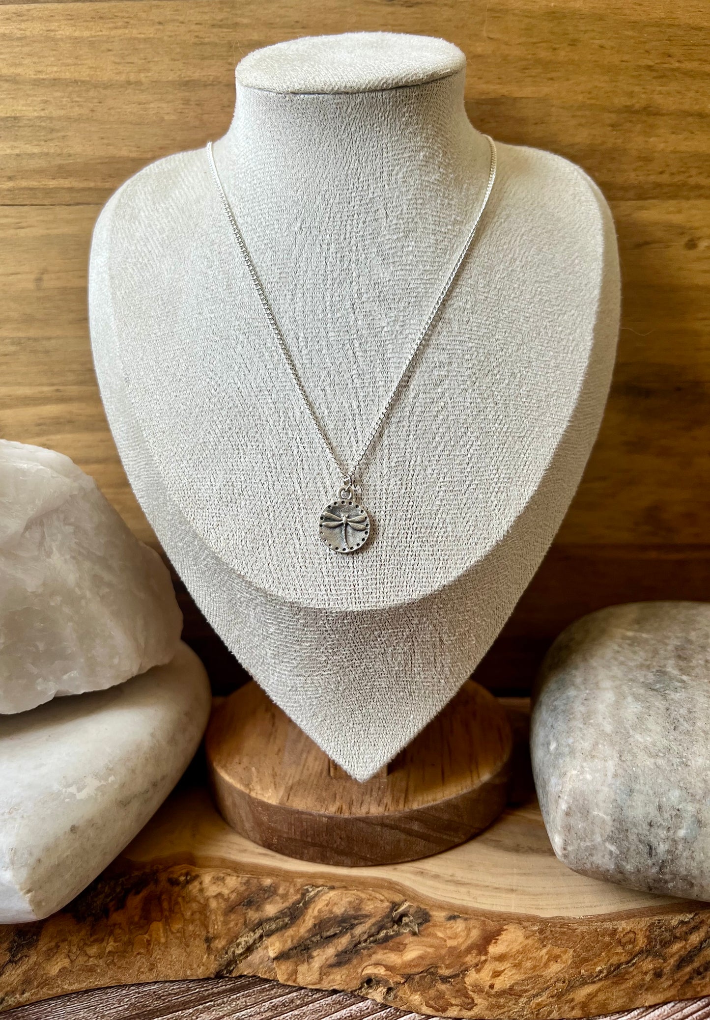 "Coin" Necklace~ Dragonfly