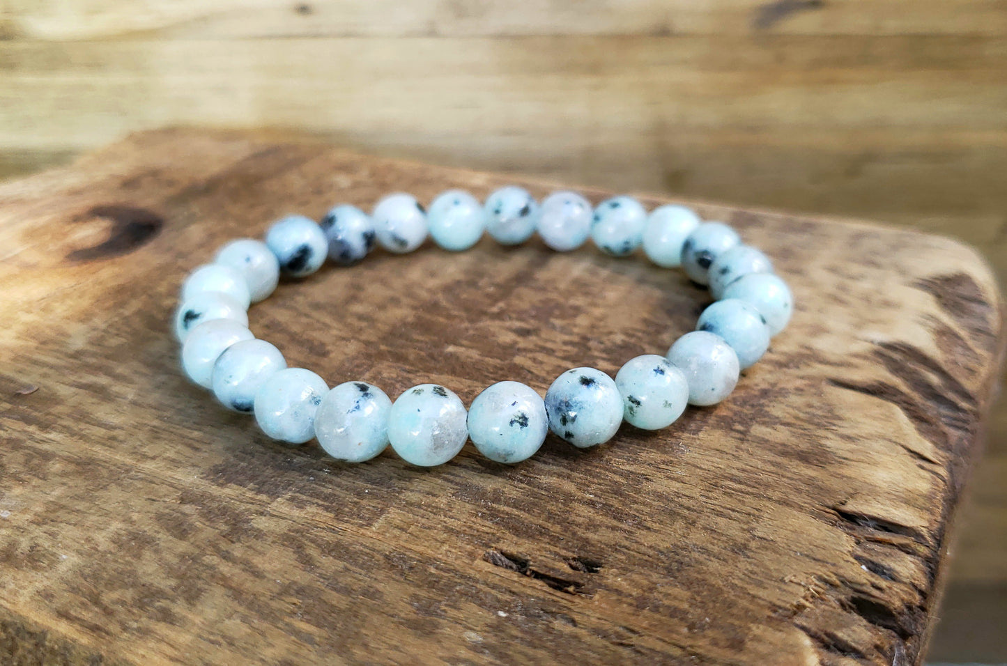 Kiwi jasper bracelet