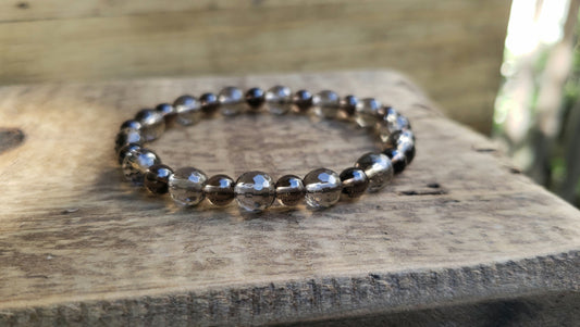 Smoky quartz bracelet