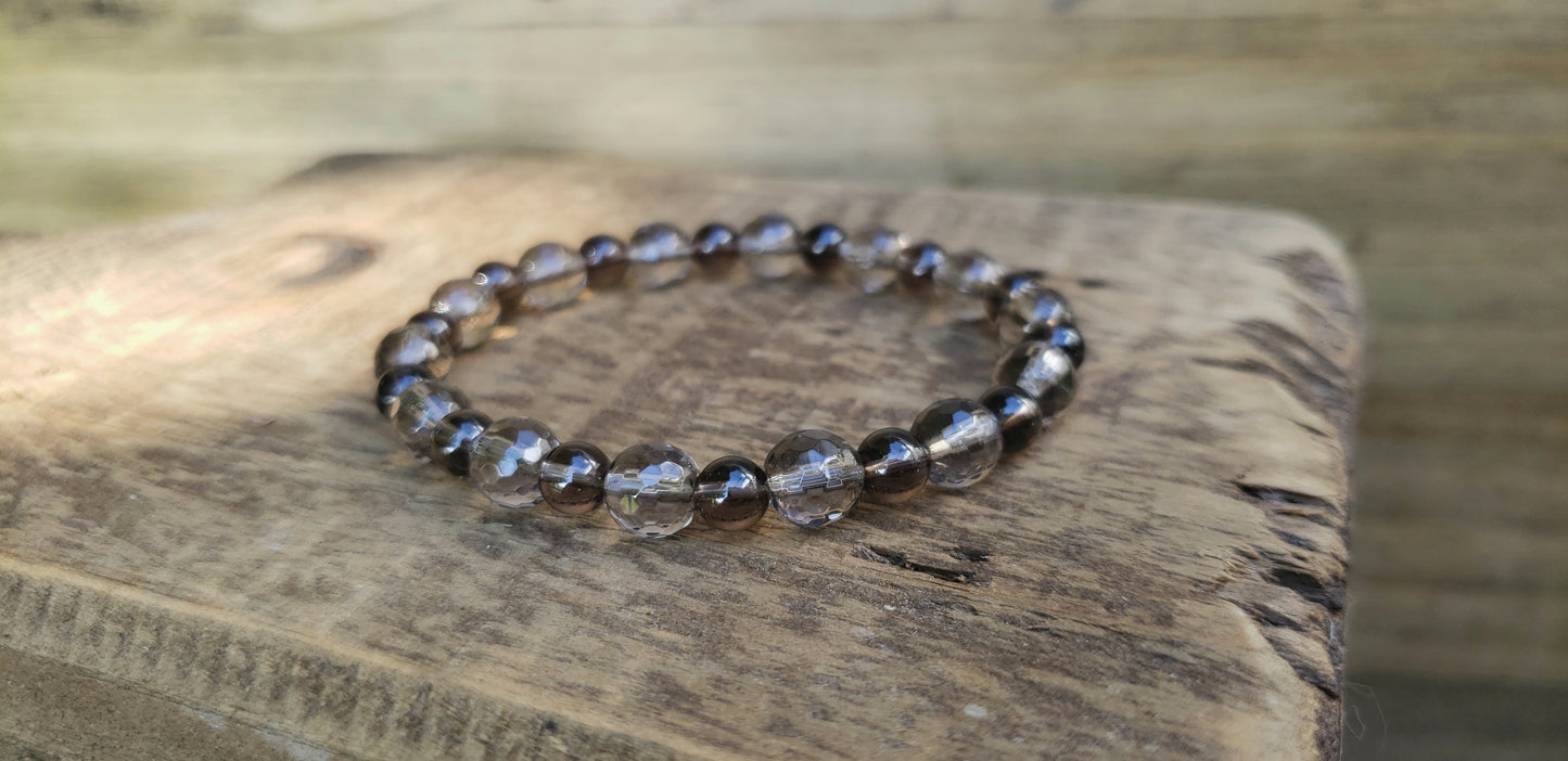 Smoky quartz bracelet