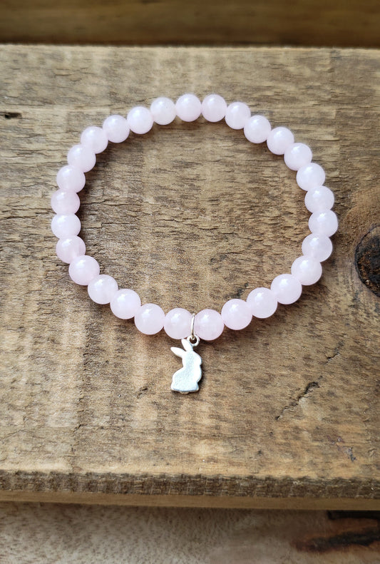 HSDR fundraising item! Rose quartz bracelet