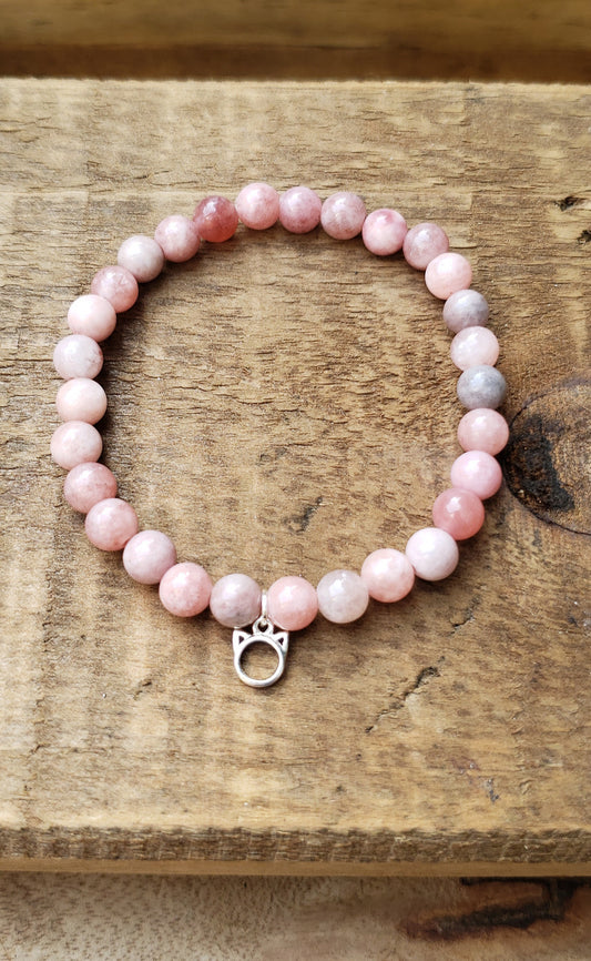 HSDR fundraising item! Childrens Rhodochrosite bracelet