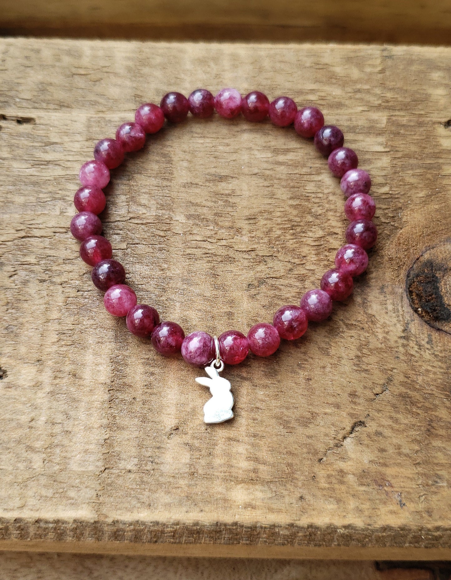 HSDR fundraising item! Garnet bracelet