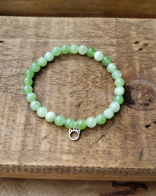 HSDR fundraising item! Childrens Green aventurine bracelet