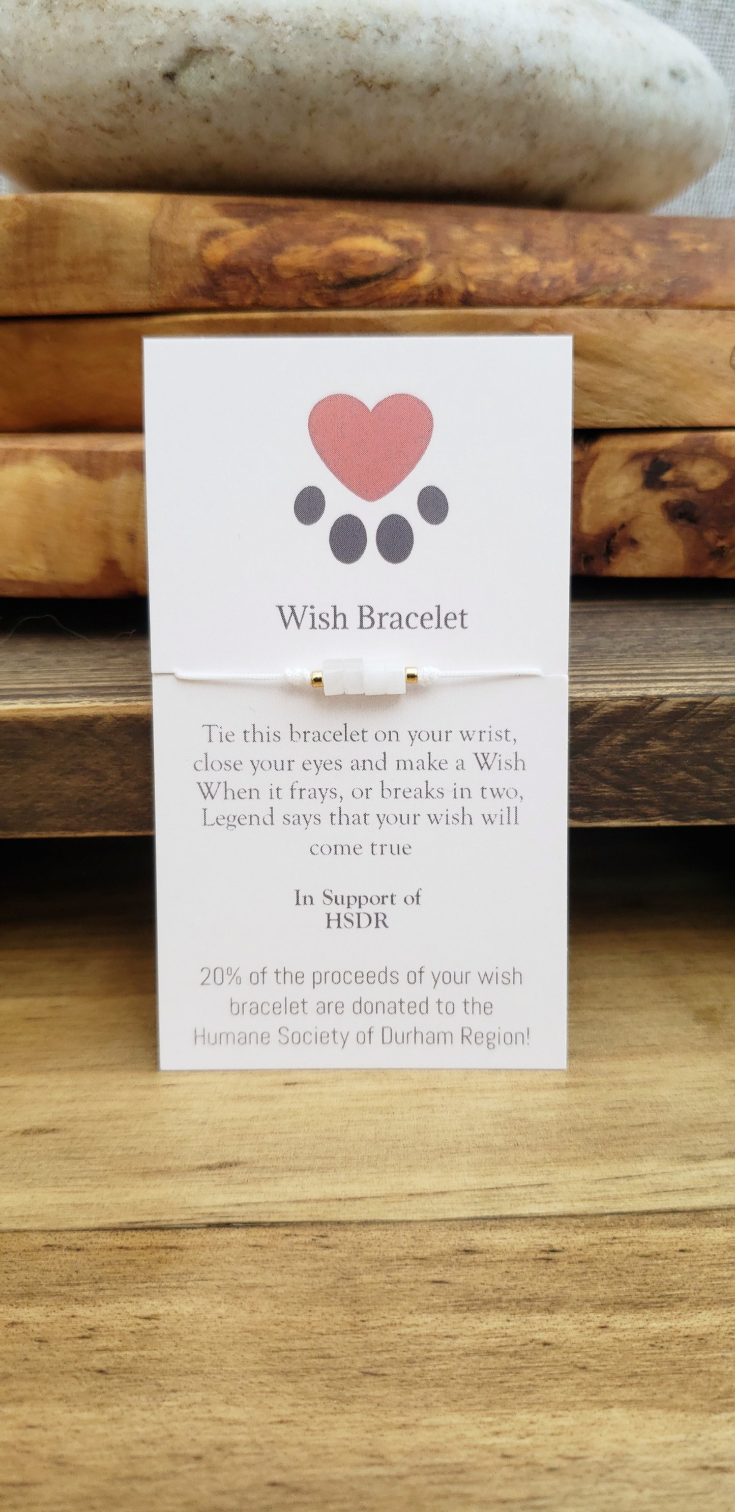 HSDR fundraising item! Wish bracelet