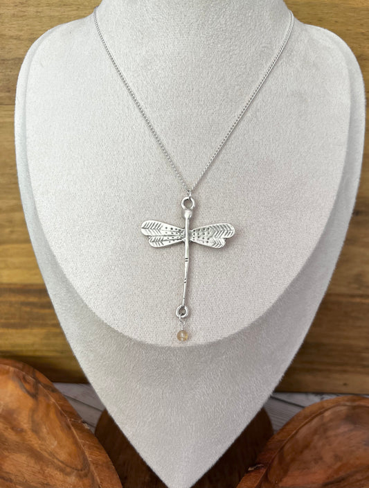 Dragonfly necklace