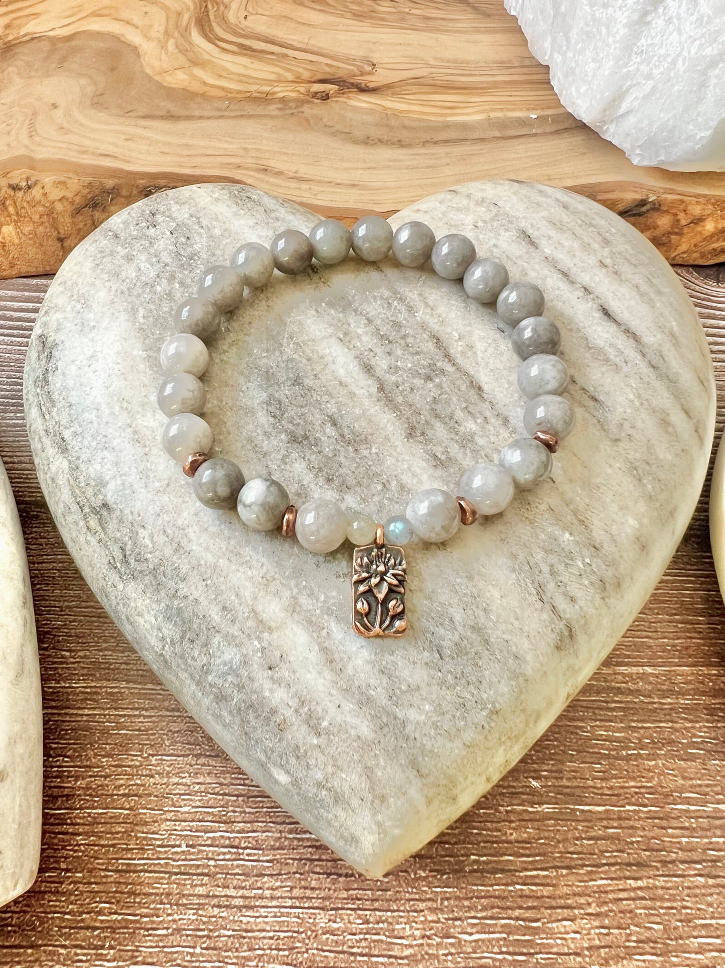 Copper lotus~ grey