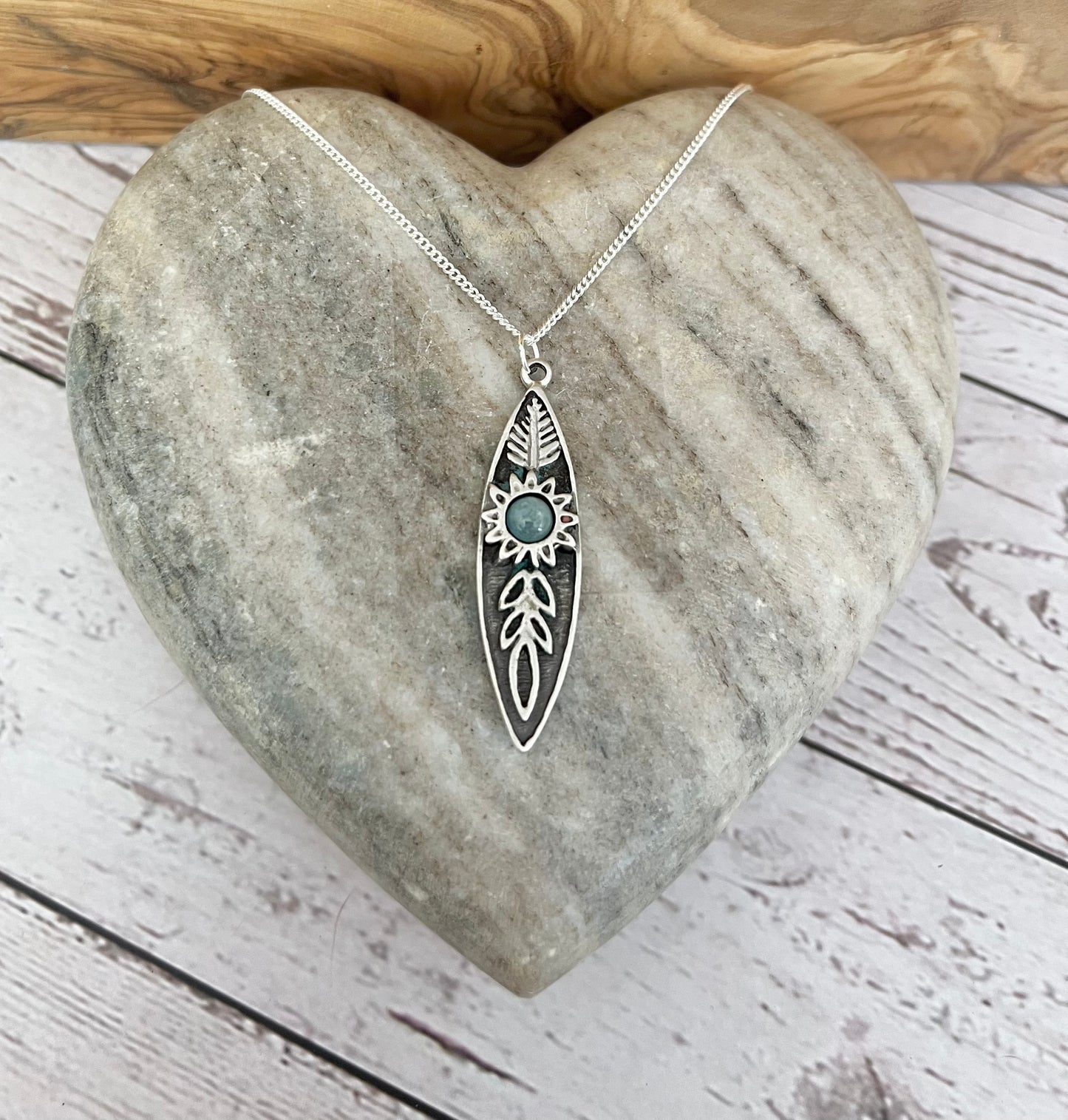 Sunburst necklace