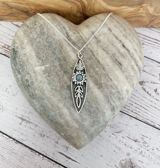 Sunburst necklace