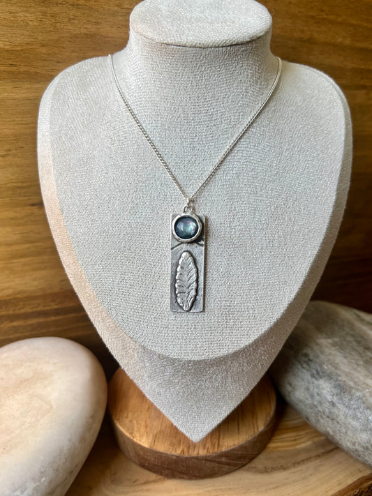 Aurora borealis necklace~ Mountain tree