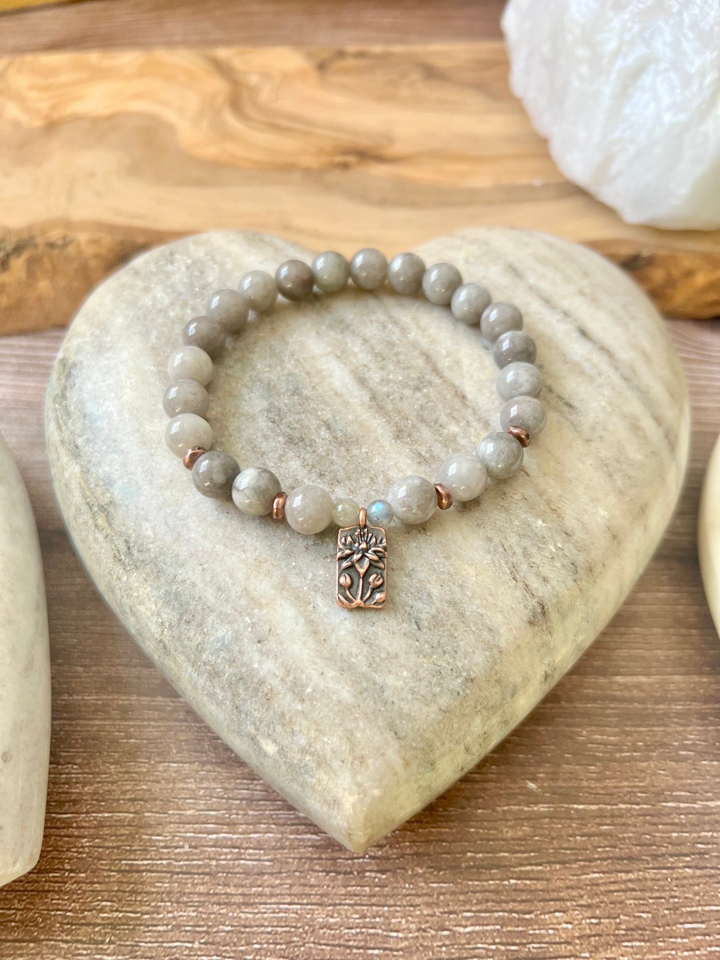 Copper lotus~ grey