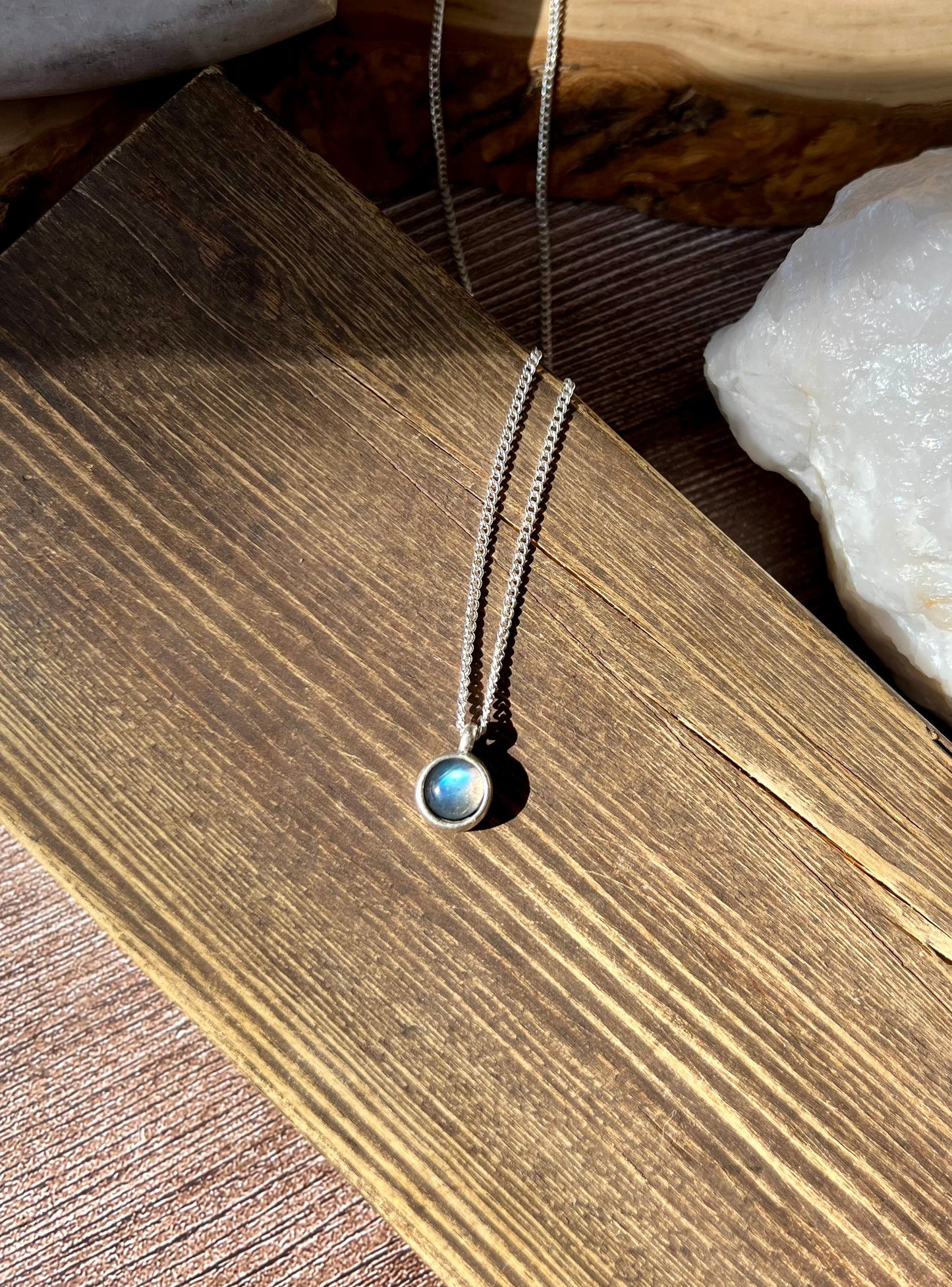 Moonstone necklace