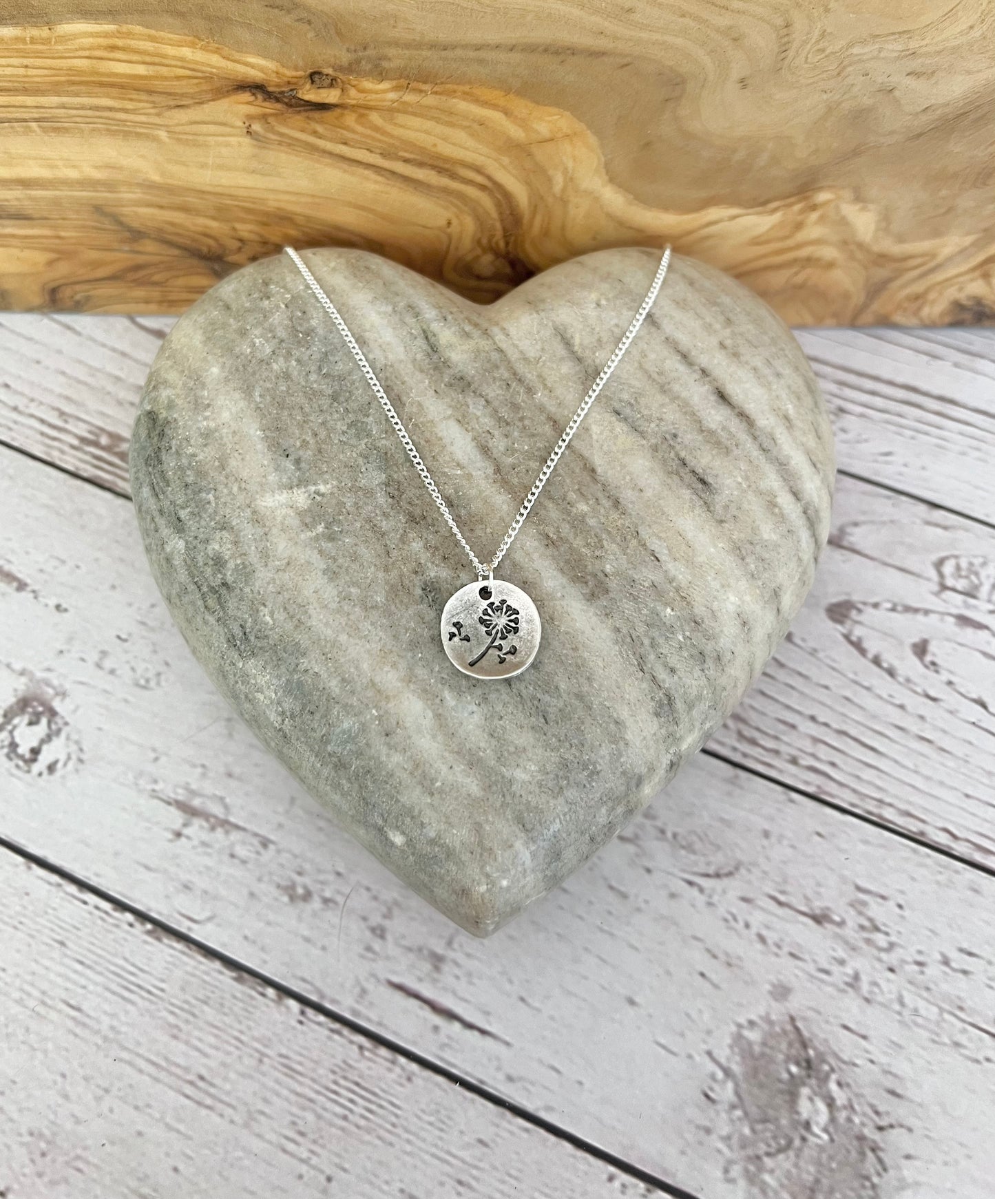 Dandelion necklace