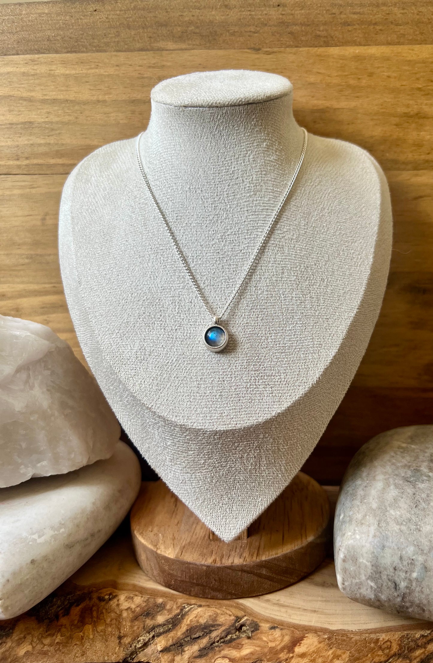 Moonstone necklace