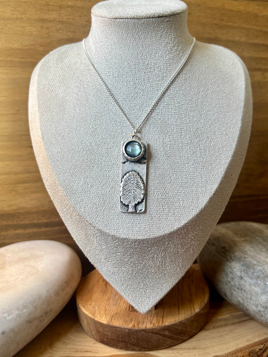 Aurora borealis necklace~ Mountain tree 2