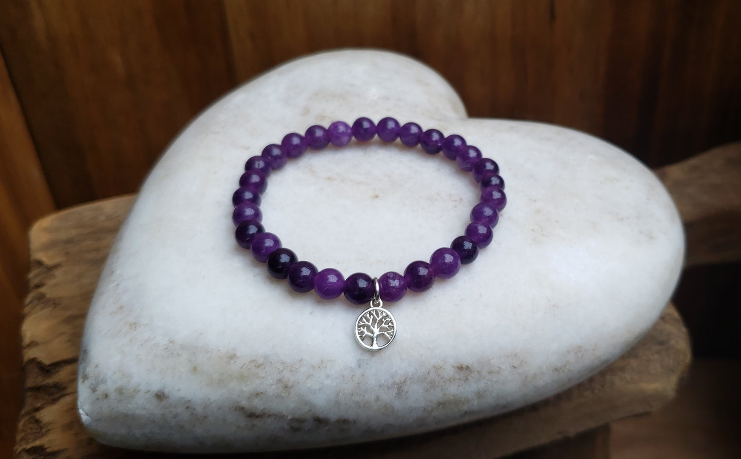 A Tree of life bracelet- amethyst