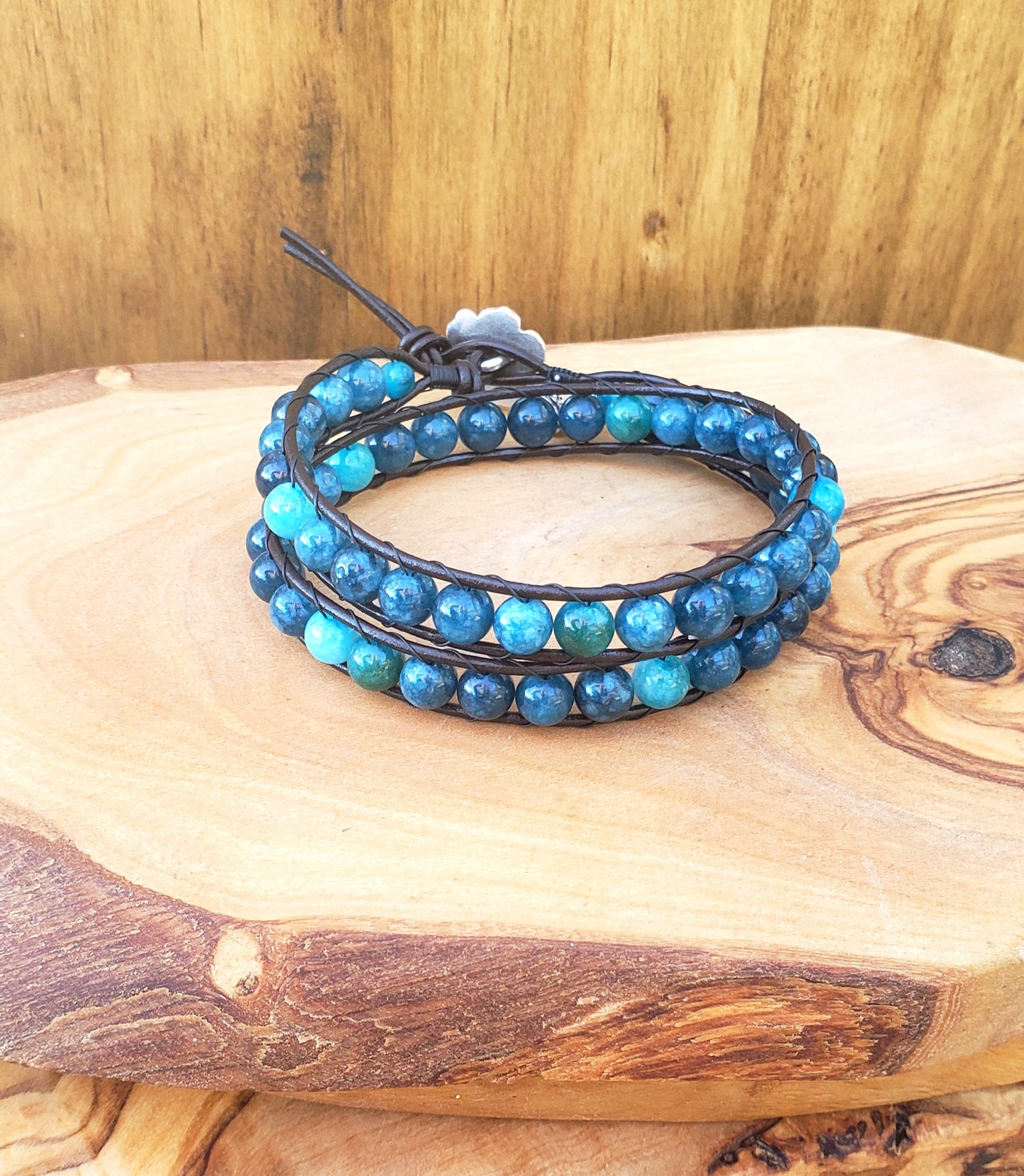 Double wrap bracelet- pollinator