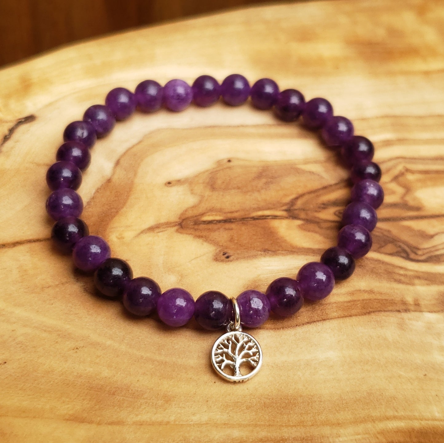 A Tree of life bracelet- amethyst