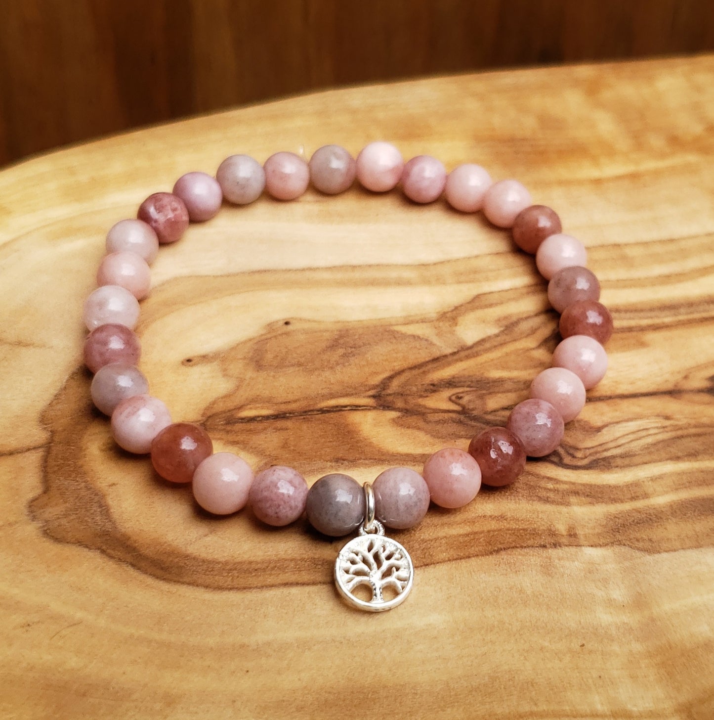 A Tree of life bracelet- Sunstone