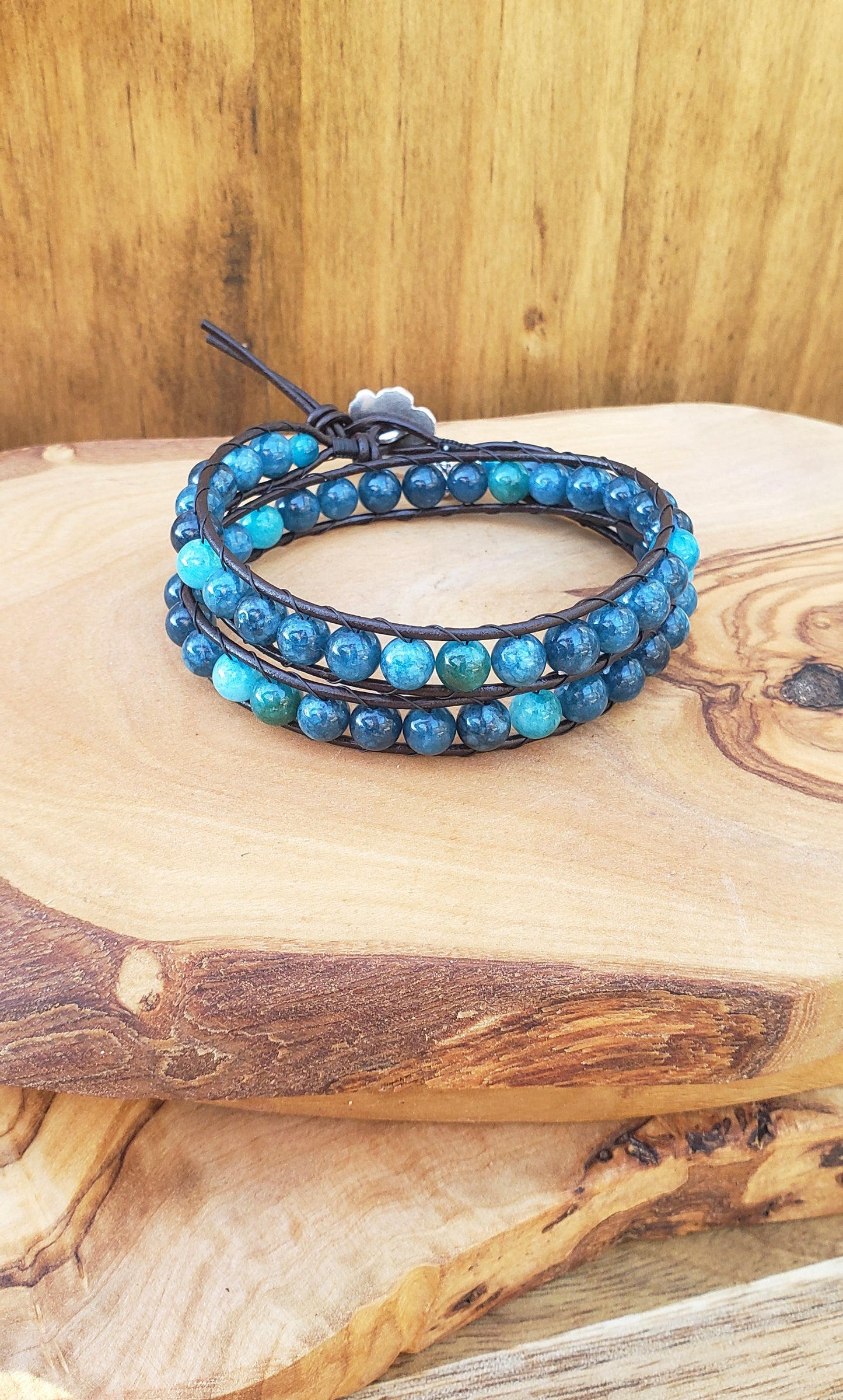 Double wrap bracelet- pollinator