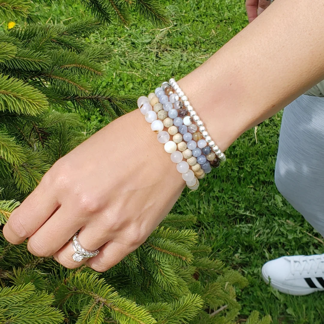 Bracelet stack~ soft light