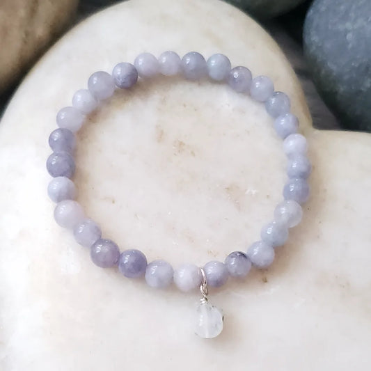 Aquamarine and Moonstone bracelet