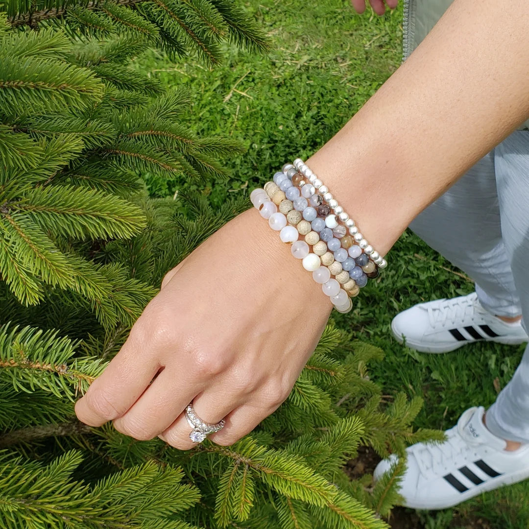 Bracelet stack~ soft light