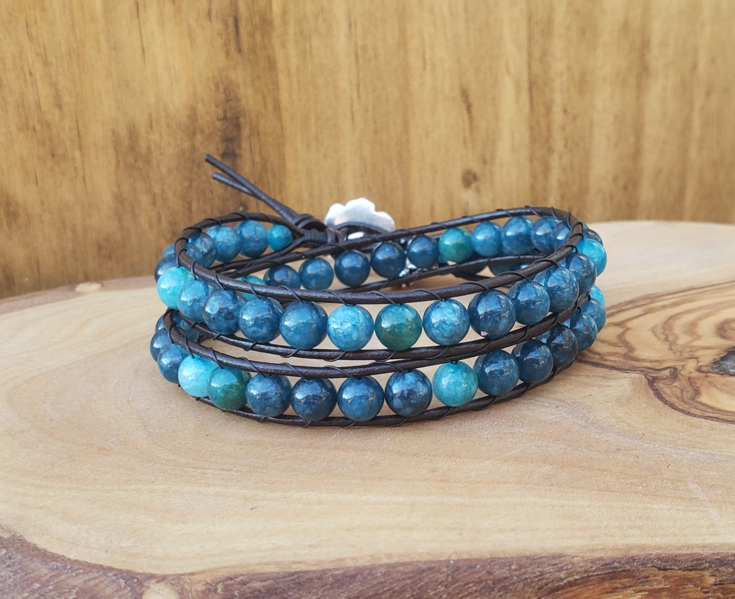 Double wrap bracelet- pollinator