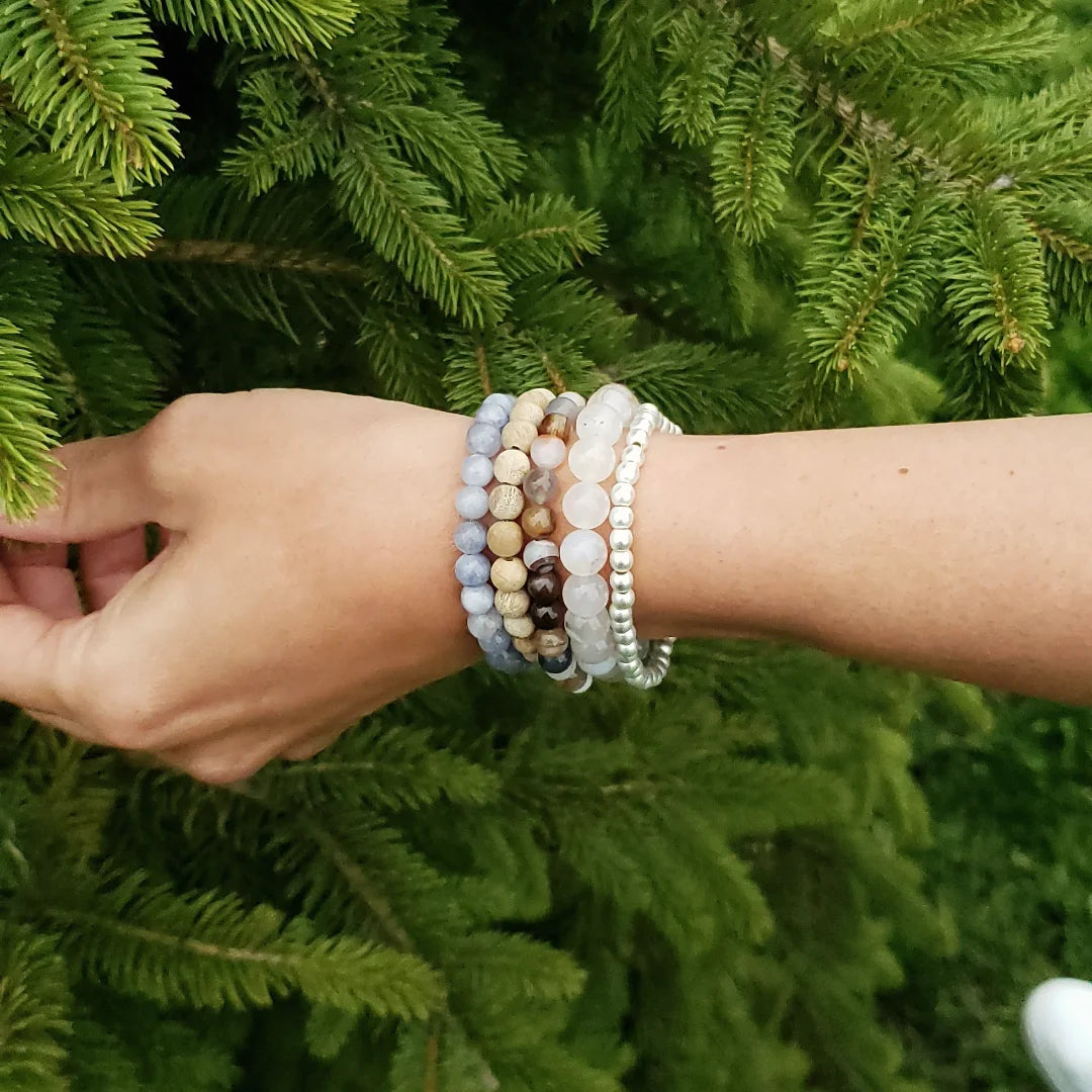 Bracelet stack~ soft light